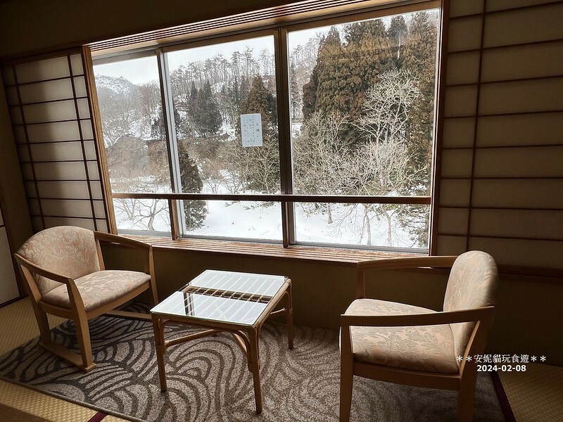 日本【2024日本關東北陸滑雪之旅】銀山溫泉老街旁的溫泉旅館.銀山莊 房間篇