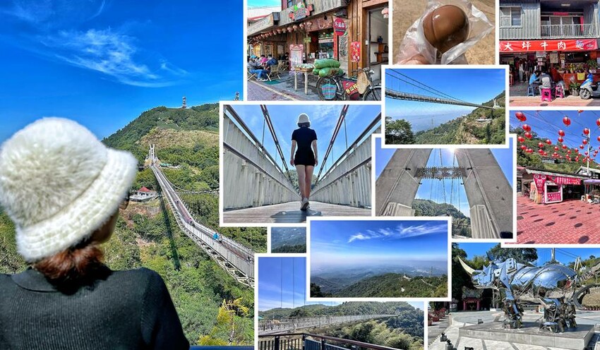 嘉義縣竹崎鄉嘉義景點/竹崎阿拉伯的粉紅村，季節限定的花旗木及金針花海！