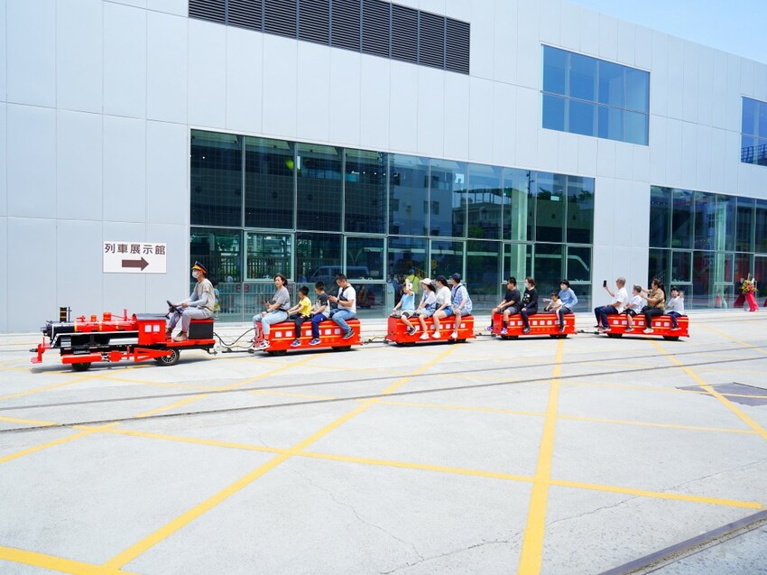 苗栗縣苗栗市親子鐵道小旅行全紀錄，真實心得＋遊園亮點一次看｜苗栗火車頭園區初體驗