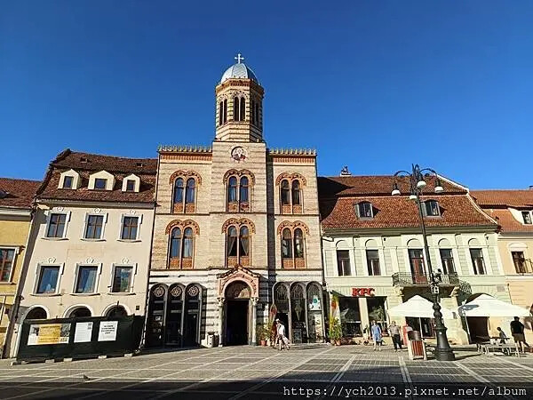 布拉索夫老城區黑教堂與議會廣場Brasov old town
