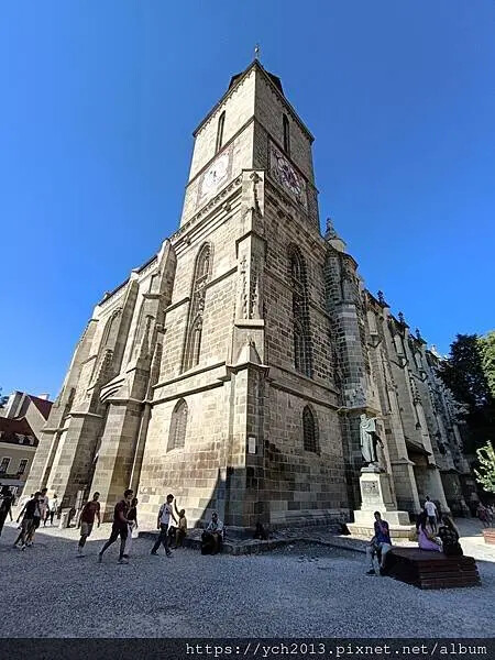 布拉索夫老城區黑教堂與議會廣場Brasov old town