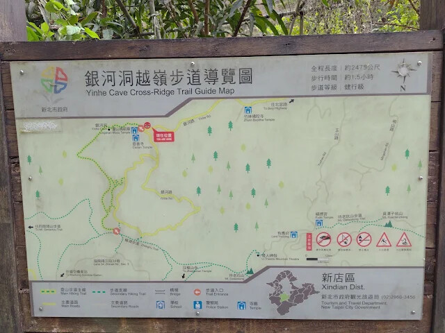 銀河洞 - 銀河洞越嶺步道