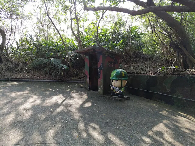 四八高地砲陣地 - 衛兵