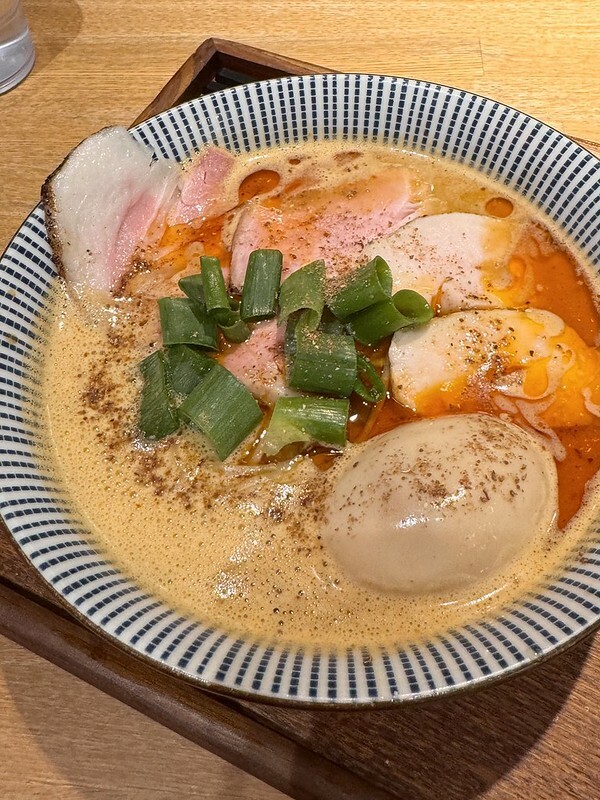 日本大阪梅田米其林推薦！必吃雞白湯泡系拉麵ふく流らーめん轍，Tabelog百名店。