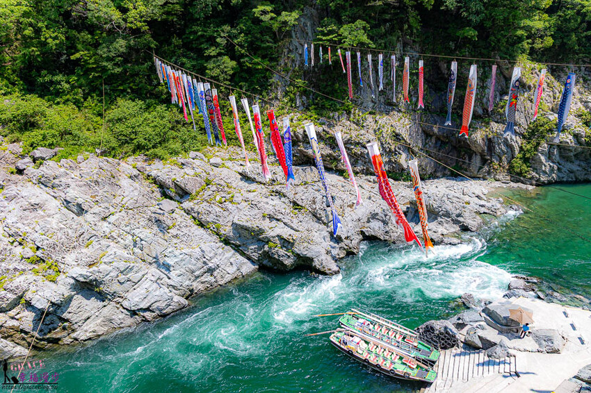 大步危小步危峽谷｜德島縣日本–搭乘麗星郵輪探索星號岸上行程，飽覽峽谷美景走訪刺激的祖谷藤蔓橋 @GRACE幸福漫步