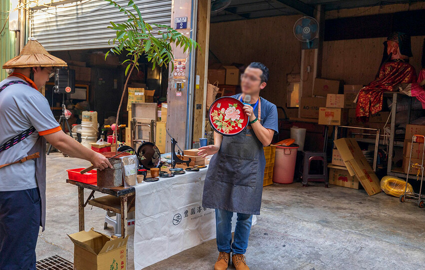 旺來八 頂街門市｜頂街派出所｜漆器DIY走讀豐原一日遊，豐原送禮推薦豐原火車站伴手禮推薦