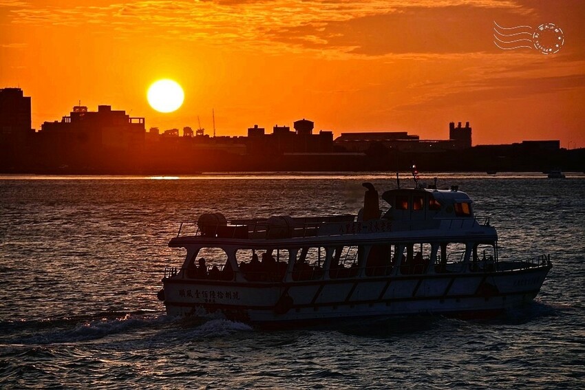 2025大年初一的淡水夕陽
