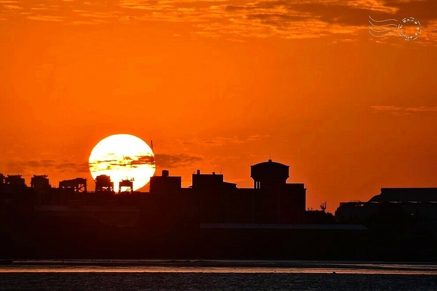 2025大年初一的淡水夕陽