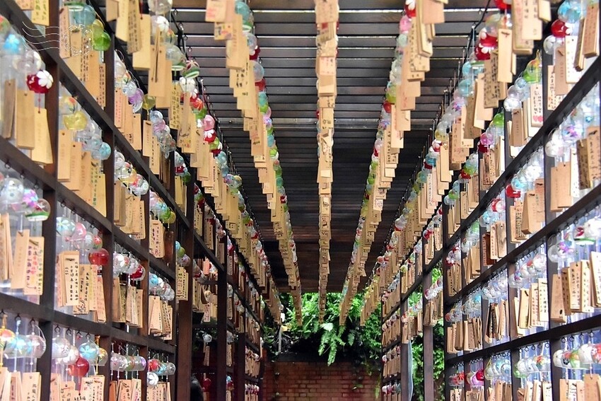 桃園神社 風鈴迴廊