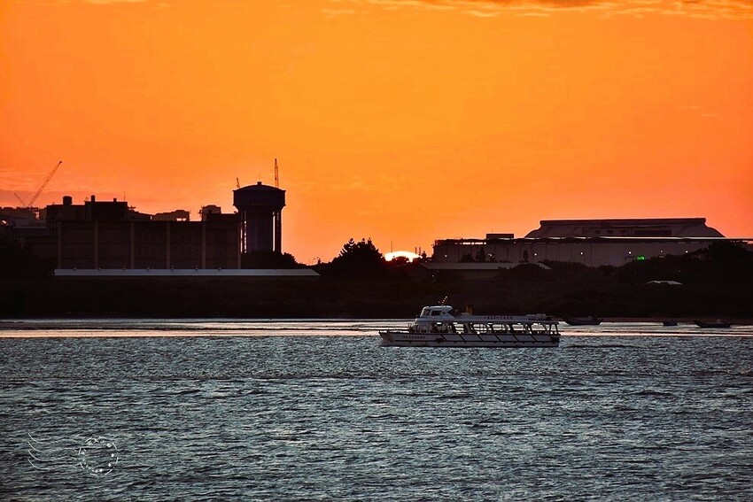 2025大年初一的淡水夕陽