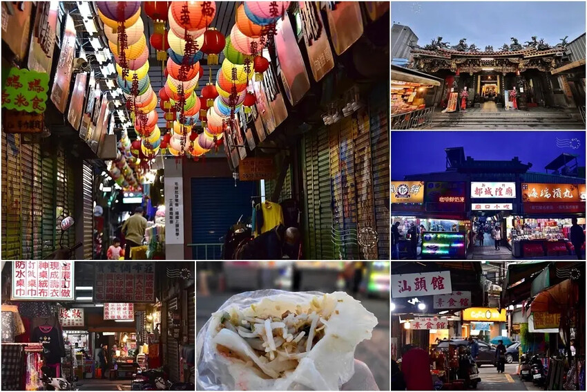 【新竹都城隍廟】的黃昏：西門市場、中央市場【西市仔】在地風情，郭家潤餅