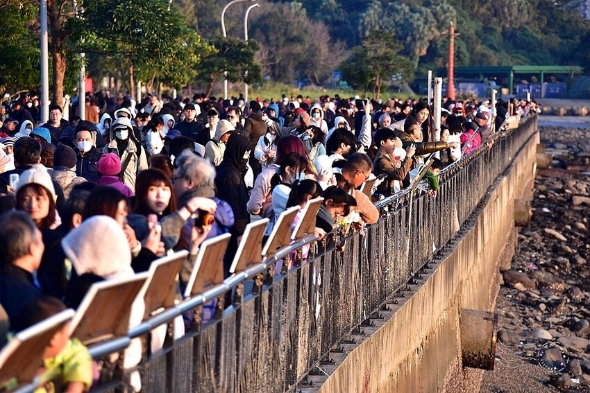 2025大年初一的淡水