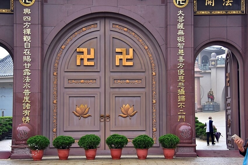 九華山大興善寺正門 九華山大興善寺正門