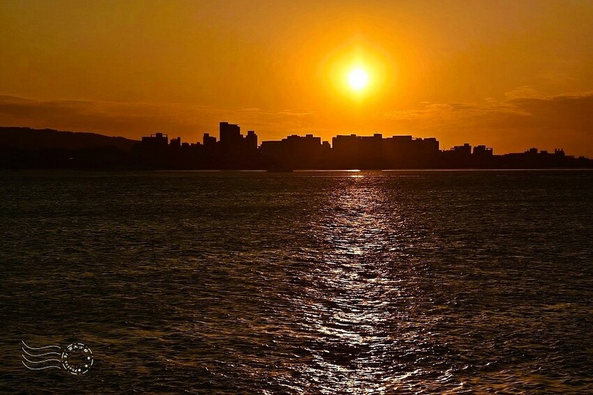 2025大年初一的淡水夕陽