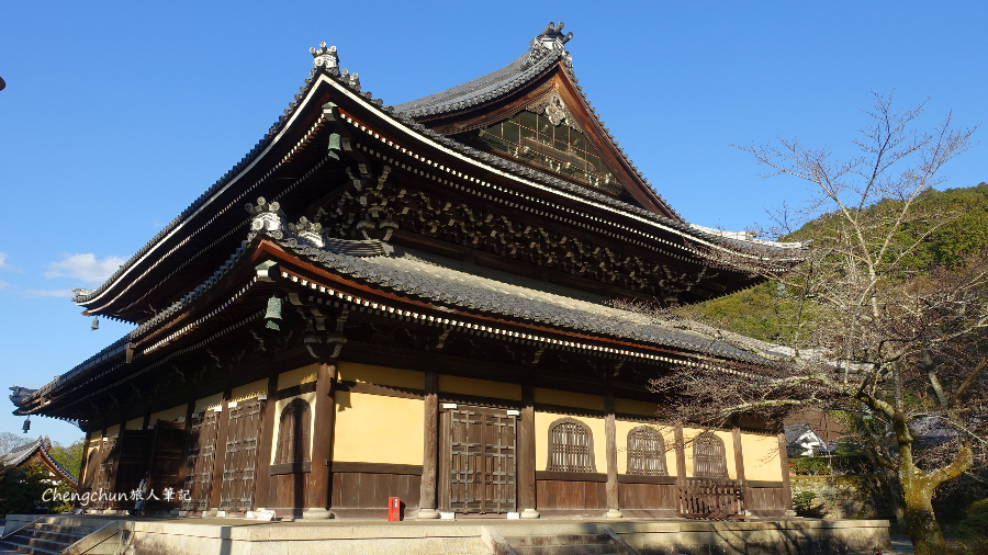 京都散策【南禪寺】金地院(鶴亀庭院)、三門、法堂、水路閣，冬