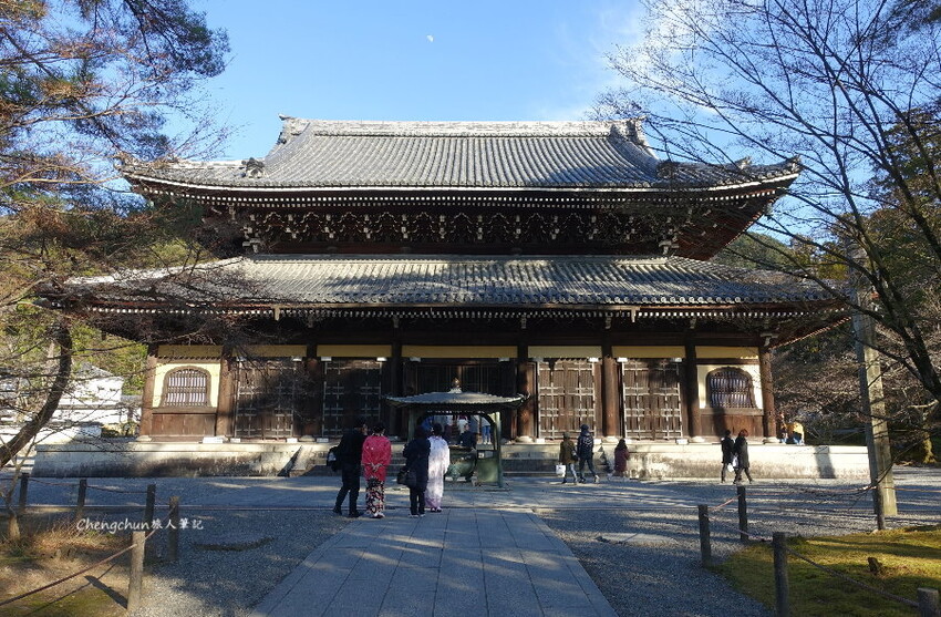 京都散策【南禪寺】金地院(鶴亀庭院)、三門、法堂、水路閣，冬