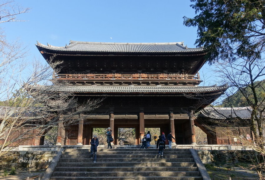 京都散策【南禪寺】金地院(鶴亀庭院)、三門、法堂、水路閣，冬