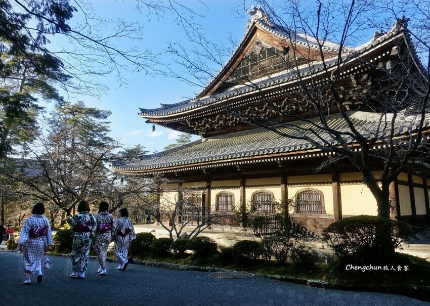 京都散策【南禪寺】金地院(鶴亀庭院)、三門、法堂、水路閣，冬