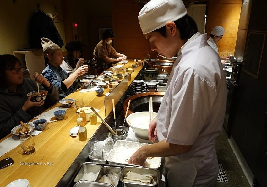 京都【天丼まきの 京都寺町店 】天婦羅定食 Makino 隨