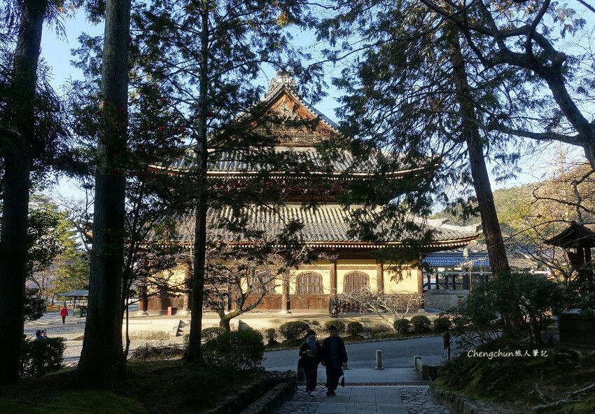 京都散策【南禪寺】金地院(鶴亀庭院)、三門、法堂、水路閣，冬