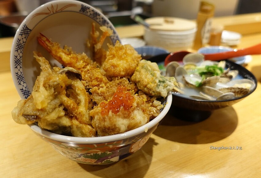 京都【天丼まきの 京都寺町店 】天婦羅定食 Makino 隨