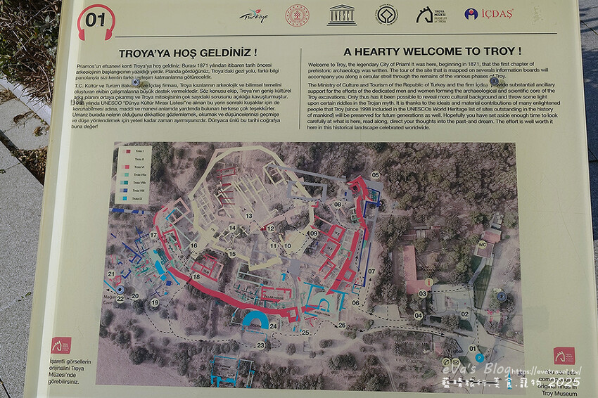 土耳其【土耳其蜜月旅遊】Archaeological Site of Troy 特洛伊遺址|九層文明與木馬傳說的世界遺產探索。土耳其景點