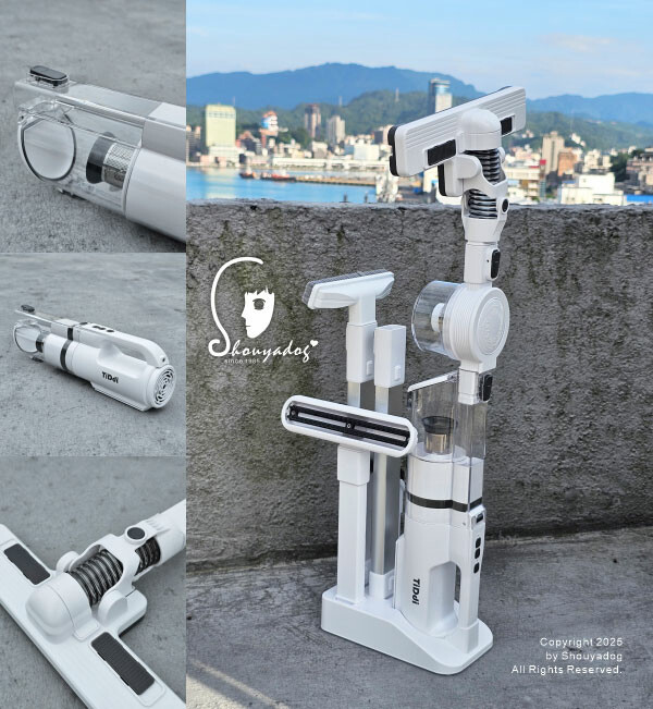 【無線吸塵器推薦】TiDdi 雙氣旋除蟎吸塵器 S360 吸