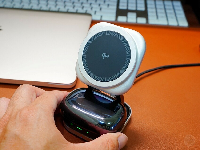 出差、旅行、通勤都能輕鬆帶著走｜MONITORMATE MS-Z 三合一無線充電座開箱