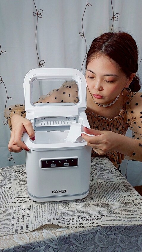 3C開箱｜ KOHZII 康馳全自動製冰機KIM1240WG