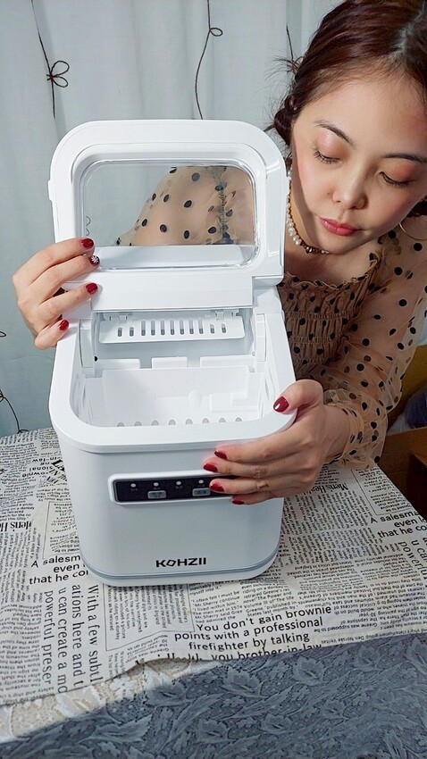 3C開箱｜ KOHZII 康馳全自動製冰機KIM1240WG