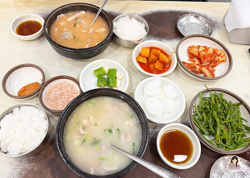 【釜山美食】松亭3代豬肉湯飯 附菜單,傳承70年不敗美味,2