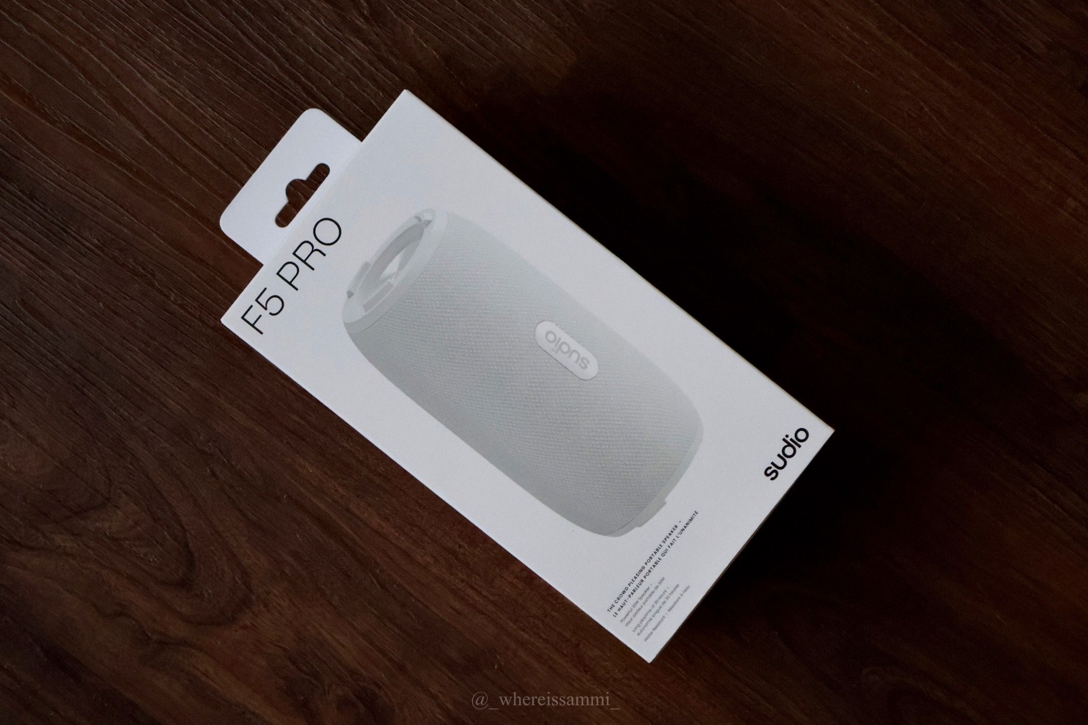 全球線上｜Sudio F5 Pro 藍芽音響．低調簡約設計，