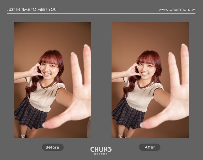 台中拍形象照與證件照，春山相館勤美店讓你自信美麗