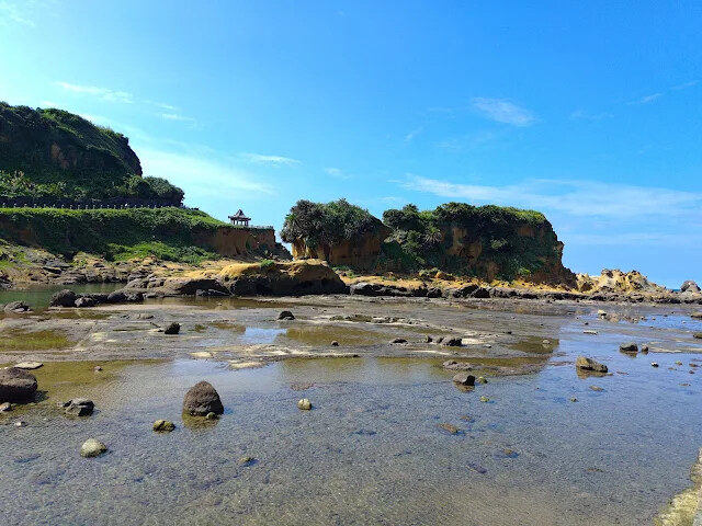 和平島地質公園 - 九曲橋 - 潮間帶 - 海蝕地景