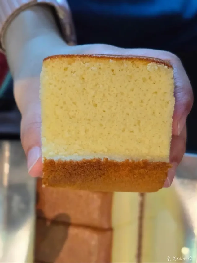 第二市場，全國只此一家坂神本舖長崎蛋糕，蛋香和麥芽甜香鬆軟與紮實口感｜第二市場美食｜台中老市場美食