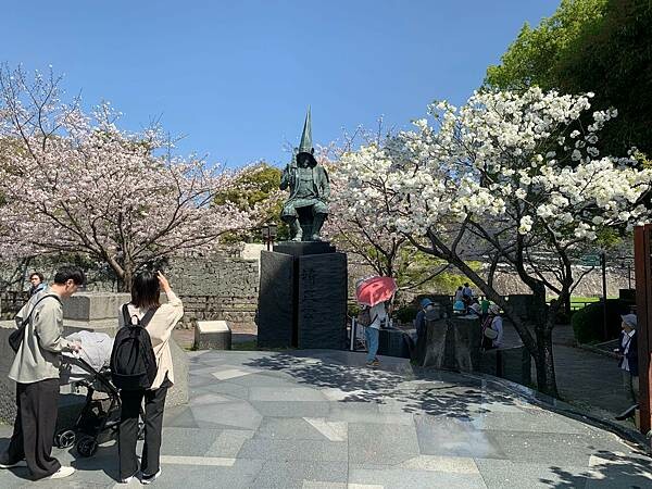 [日本][九州][熊本][景點] 熊本城櫻花 | 熊本城賞櫻