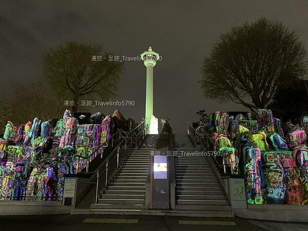 [南韓][釜山][景點] 龍頭山公園 | 釜山塔(鑽石塔) 