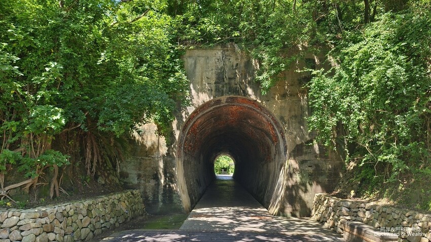 探索後龍過港隧道秘境,百年歷史隧道光影之旅