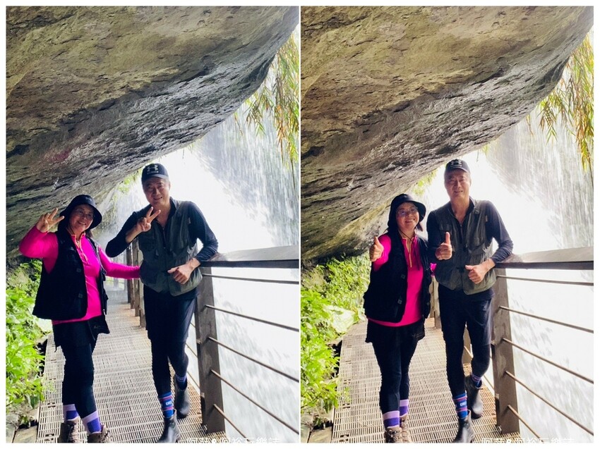 嘉義梅山竹坑溪步道！龍宮瀑布水濂洞秘境，感受大自然磅礴力量。