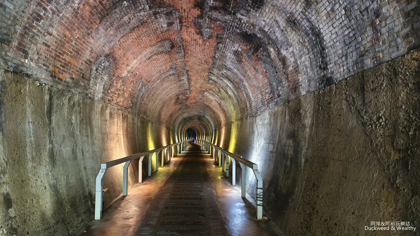 探索後龍過港隧道秘境,百年歷史隧道光影之旅