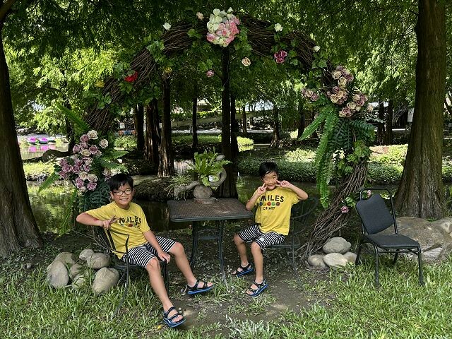 彰化親子景點首選！ 暑假必衝沐卉親子農場，沁涼水滑梯、彩虹瀑布全家都玩翻