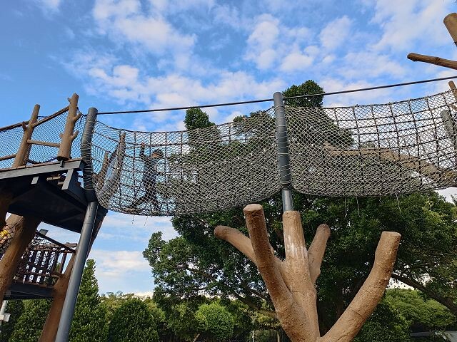 地球旅行遊戲場！台北親子景點首選，多元遊具邊玩邊看飛機，滿足各年齡層需求