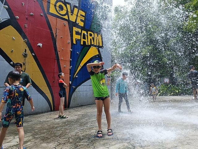 彰化親子景點首選！ 暑假必衝沐卉親子農場，沁涼水滑梯、彩虹瀑布全家都玩翻