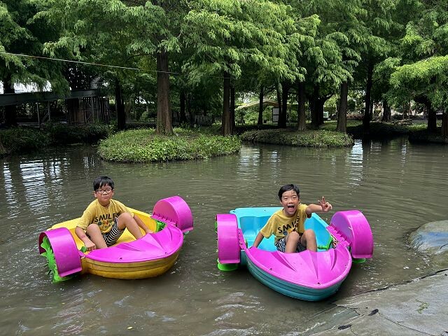 彰化親子景點首選！ 暑假必衝沐卉親子農場，沁涼水滑梯、彩虹瀑布全家都玩翻