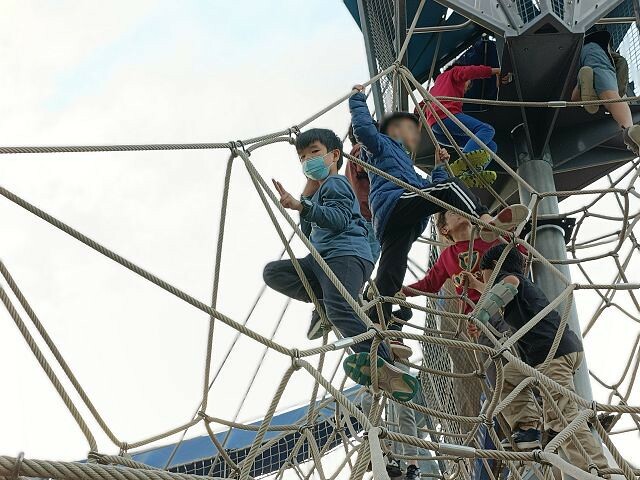 地球旅行遊戲場！台北親子景點首選，多元遊具邊玩邊看飛機，滿足各年齡層需求