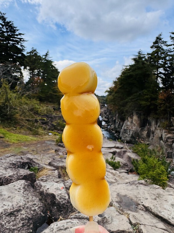 日本岩手飛天糰子！百年郭公飛天糰子超特別，裝籃子飛越溪谷運給你。