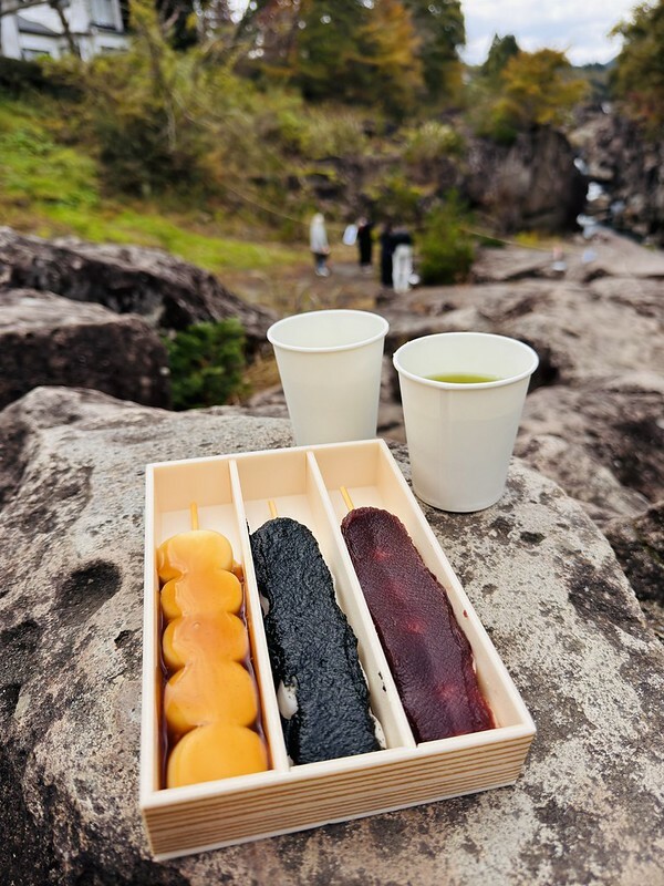 日本岩手飛天糰子！百年郭公飛天糰子超特別，裝籃子飛越溪谷運給你。