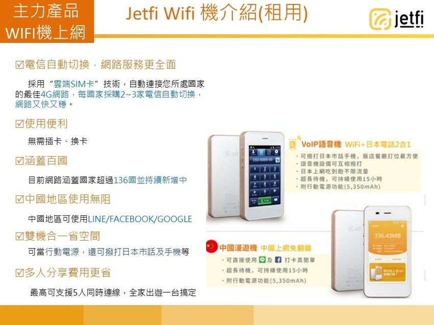 JetFi Mobile 桔豐科技|行動WIFI網路分享器 投影片2.JPG