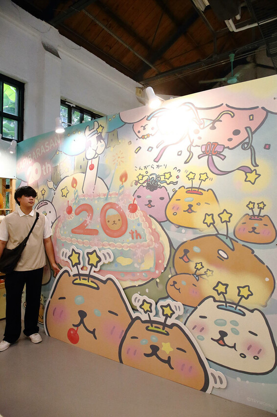 「水豚君20週年紀念快閃店」華山文創園區登場！5大主題區及打