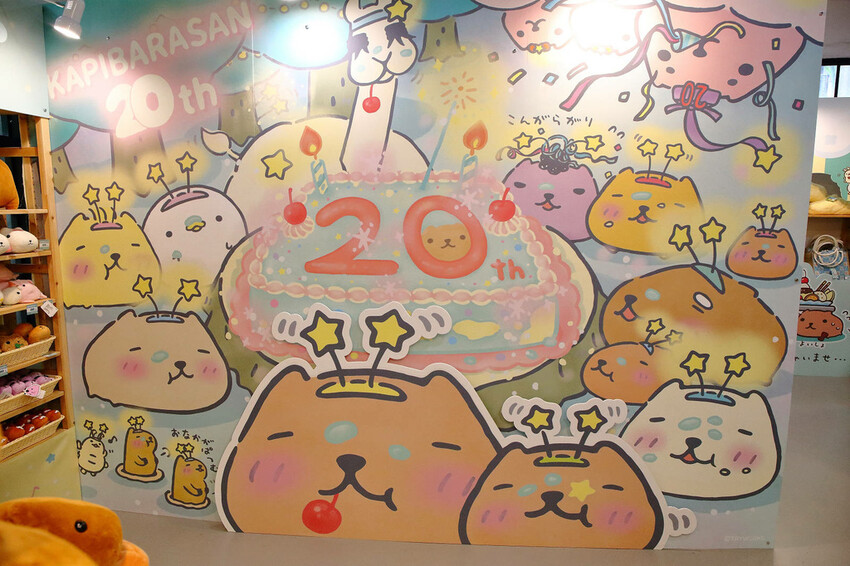 「水豚君20週年紀念快閃店」華山文創園區登場！5大主題區及打